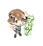 杏と桃のくにたちライフ（個別スタンプ：5）