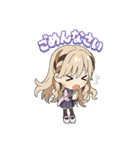 杏と桃のくにたちライフ（個別スタンプ：6）