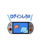 前進塾が作成したスタンプです。JK-1（個別スタンプ：14）