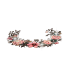 表情アレンジ組み合わせ出来るふんわり乙女（個別スタンプ：31）