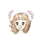 表情アレンジ組み合わせ出来るふんわり乙女（個別スタンプ：39）
