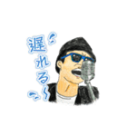 ネオスカバンド「RUDE STOMPERS」スタンプ（個別スタンプ：3）