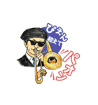 ネオスカバンド「RUDE STOMPERS」スタンプ（個別スタンプ：24）