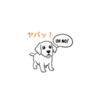 子犬の英語教師（個別スタンプ：11）