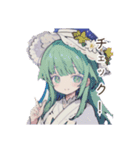 魔女っ娘のかわいい日常会話スタンプ（個別スタンプ：10）