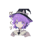 魔女っ娘のかわいい日常会話スタンプ（個別スタンプ：11）