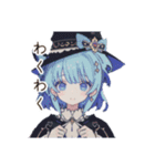 魔女っ娘のかわいい日常会話スタンプ（個別スタンプ：15）