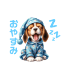 ビーグルだわん（個別スタンプ：1）