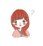 レトロかわいいガールズスタンプ（個別スタンプ：8）