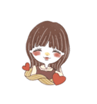 レトロかわいいガールズスタンプ（個別スタンプ：13）