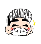 キャップ好きアンクル（個別スタンプ：1）