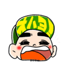 キャップ好きアンクル（個別スタンプ：6）