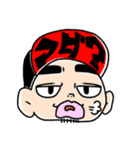 キャップ好きアンクル（個別スタンプ：14）
