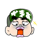 キャップ好きアンクル（個別スタンプ：34）