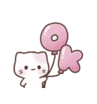 寂しがり屋のましゅまろねこちゃん（個別スタンプ：2）
