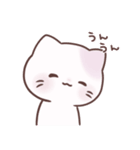 寂しがり屋のましゅまろねこちゃん（個別スタンプ：3）