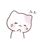 寂しがり屋のましゅまろねこちゃん（個別スタンプ：4）