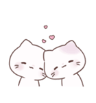 寂しがり屋のましゅまろねこちゃん（個別スタンプ：10）