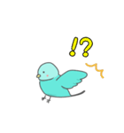 サザナミインコの日常会話（個別スタンプ：3）