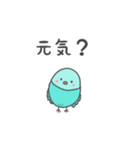 サザナミインコの日常会話（個別スタンプ：14）