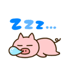 【日常】使いやすいぶたさん（個別スタンプ：24）