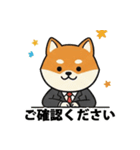 ビジネス向け Shiba Vibes（個別スタンプ：12）