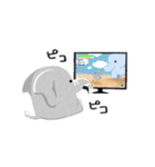ずんぐりむっくり ぞーさん 2（個別スタンプ：31）