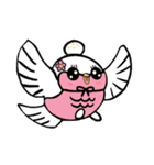 もちっとウグイス桜ちゃん（個別スタンプ：3）