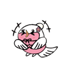 もちっとウグイス桜ちゃん（個別スタンプ：6）
