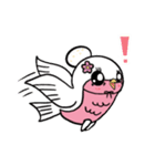 もちっとウグイス桜ちゃん（個別スタンプ：18）