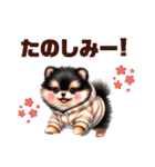 ふわふわポメラニアン パーカー編（個別スタンプ：23）