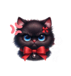 黒猫にゃーず（個別スタンプ：7）