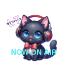 黒猫にゃーず（個別スタンプ：23）