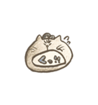 課金猫～GAME CATS half sizeモノクロmix～（個別スタンプ：4）