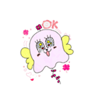 超かわいいエンジェルたち（個別スタンプ：8）