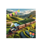 山岳鉄道『ぽっぽ』（個別スタンプ：3）