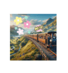 山岳鉄道『ぽっぽ』（個別スタンプ：4）