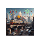 緊急車両 『POWER  STATION』（個別スタンプ：19）