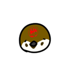 適当に描いたスズメのスタンプ！（個別スタンプ：6）