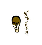 適当に描いたスズメのスタンプ！（個別スタンプ：19）