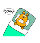 ぽってりぐまのむぅしゃん（個別スタンプ：5）