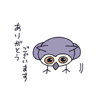 ミミズクのミミ/日常会話（個別スタンプ：7）