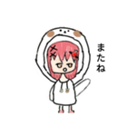 tomato＆犬のスタンプ（個別スタンプ：1）