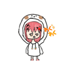 tomato＆犬のスタンプ（個別スタンプ：3）