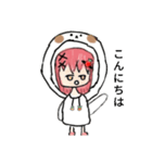 tomato＆犬のスタンプ（個別スタンプ：9）