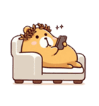 カピバラさん ハッピー増量計画（個別スタンプ：10）