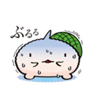 そっちが顔のカメ（個別スタンプ：8）