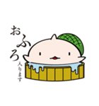 そっちが顔のカメ（個別スタンプ：11）