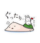 そっちが顔のカメ（個別スタンプ：13）