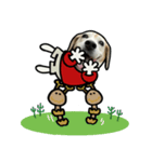 ビーグル犬ポップアップ(春2)（個別スタンプ：2）